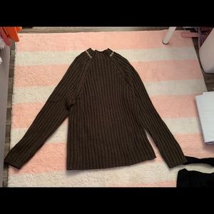 Eclipse brown oversized sweater